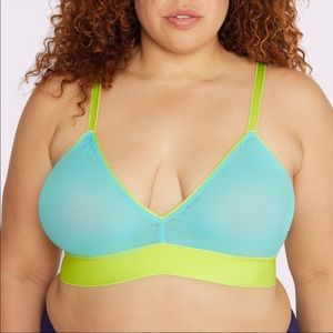 PARADE Triangle Bralette Silky Mesh / Mojito - 3XL